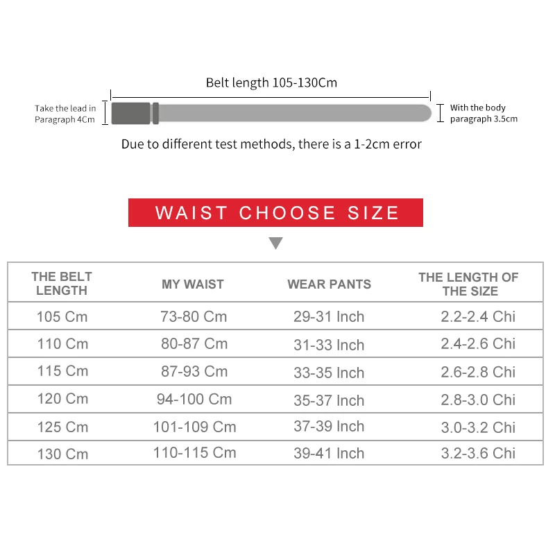 Ремень мужской из натуральной кожи с автоматической пряжкой коричневый |