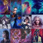 Распродажа, алмазная 5D картина сделай сам, вышивка Ведьмак для девушек, Набор для вышивки крестиком из круглых квадратных страз, мозаичные картины, домашний декор