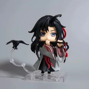 mo dao zu shi anime figure toys wei wuxian yi ling lao zu ver pvc action figure toys mini wei wuxian collection model free global shipping