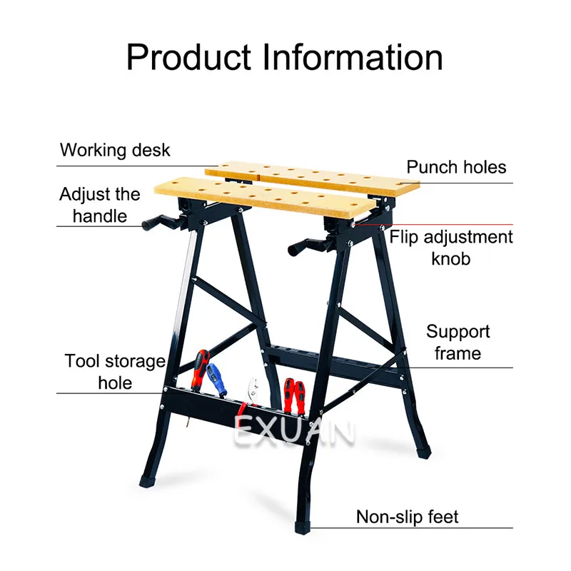 

Woodworking saw table decoration tool multifunctional folding inverted woodworking table woodworking table table saw