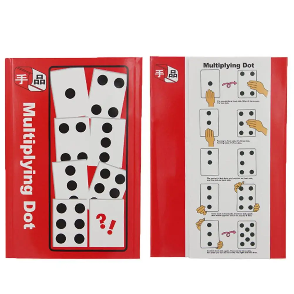 

Multiplying Dot Card Magic Tricks Close up Stage Illusion Magician Accessories Gag Poker Acrobatics Waterfall Card props