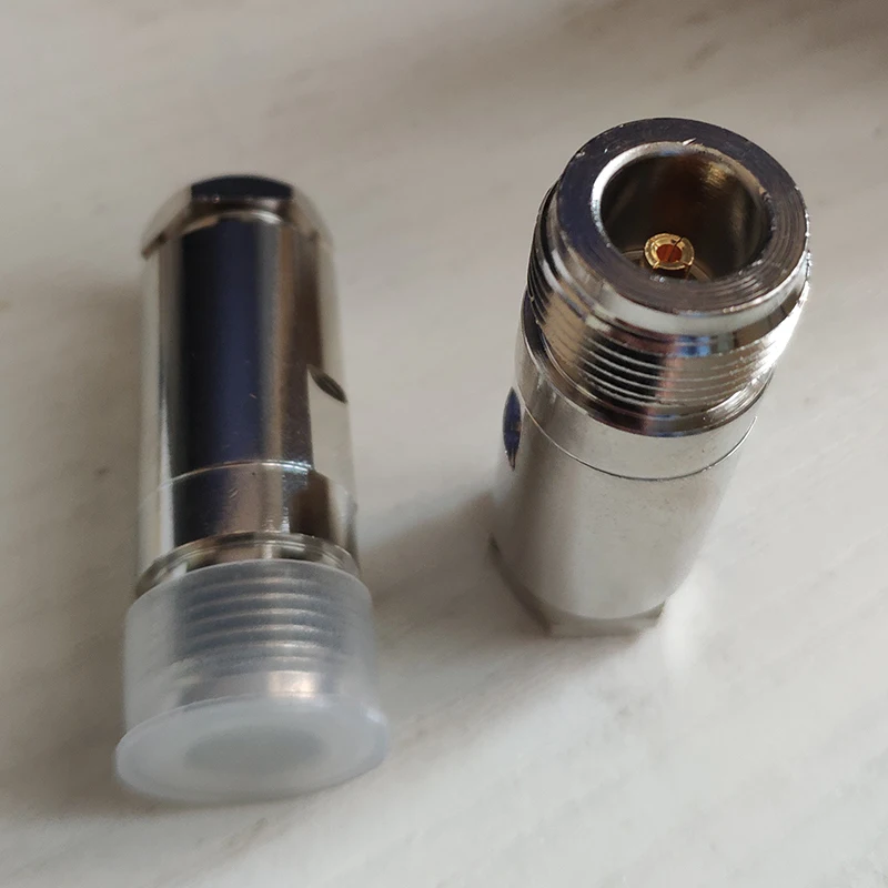 1 шт. RF N коннектор гнездовой разъем коаксиальный зажим для кабеля LMR195 RG58 RG142