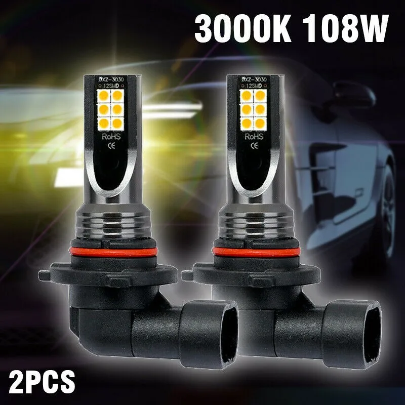 

360 ° Foglight лампы 9006 тормоз DC 9-32V золотисто-желтые фары для парковки