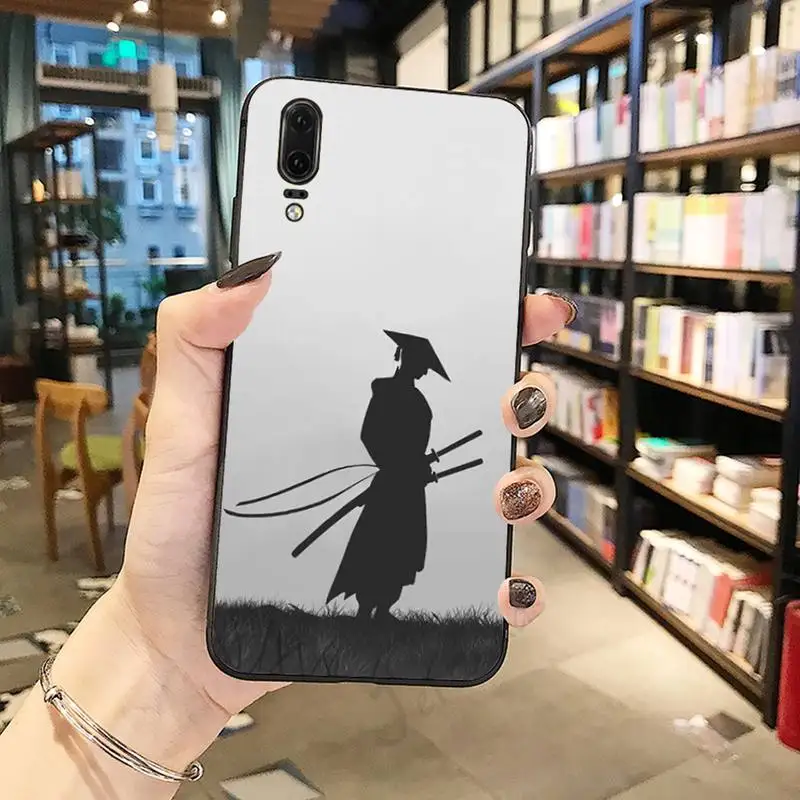 

samurai oni mask Japanese style Phone Case For Huawei honor Mate P 10 20 30 40 i 9 8 pro x Lite smart 2019 nova 5t