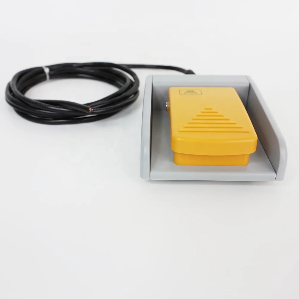 

Waterproof foot switch Single pedal double control foot switch
