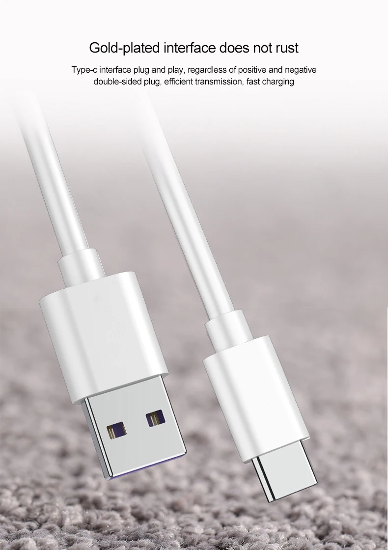 USB 5A кабель быстрого типа C P30 P20 Pro Mate 30 20 10 9 P10 Plus lite V10 3 1 Type Super Charge совместимые
