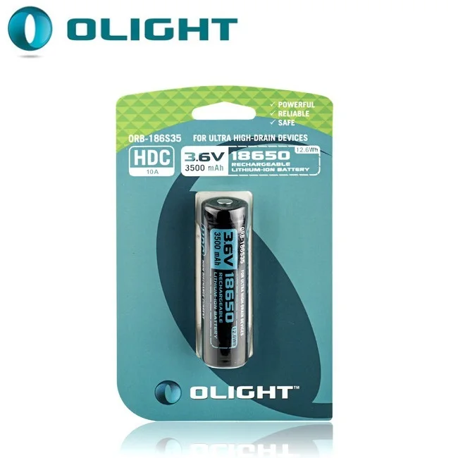 Olight ORB-186S35 HDC 3,6 V 3500mAh 18650 литий-ионный аккумулятор
