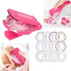 Блестящий Алмазный степлер для волос, набор инструментов, драгоценные камни для сумки, юбки, украшения, подарки