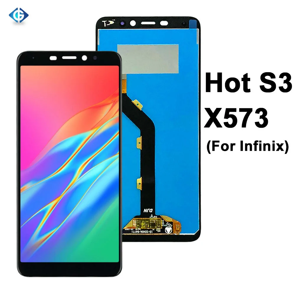 10 шт. тестовый 5 65 ''ЖК-дигитайзер для Infinix Hot S3 X573 ЖК-дисплей + сенсорный экран