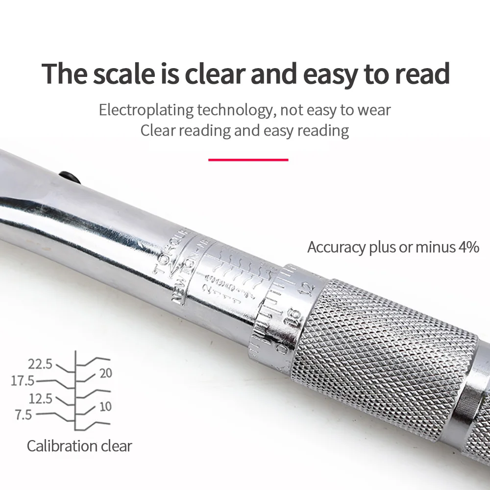 

Torque Wrench For Bicycles And Motorcycles Socket Set Torque Repair Tool Dynamo-Metric Key Torque Spanner Torque Adjustment