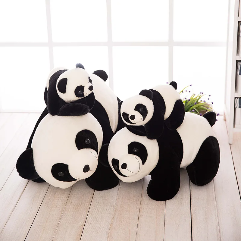 Милая детская игрушка имитация панды плюшевые игрушки плюшевый медведь куклы