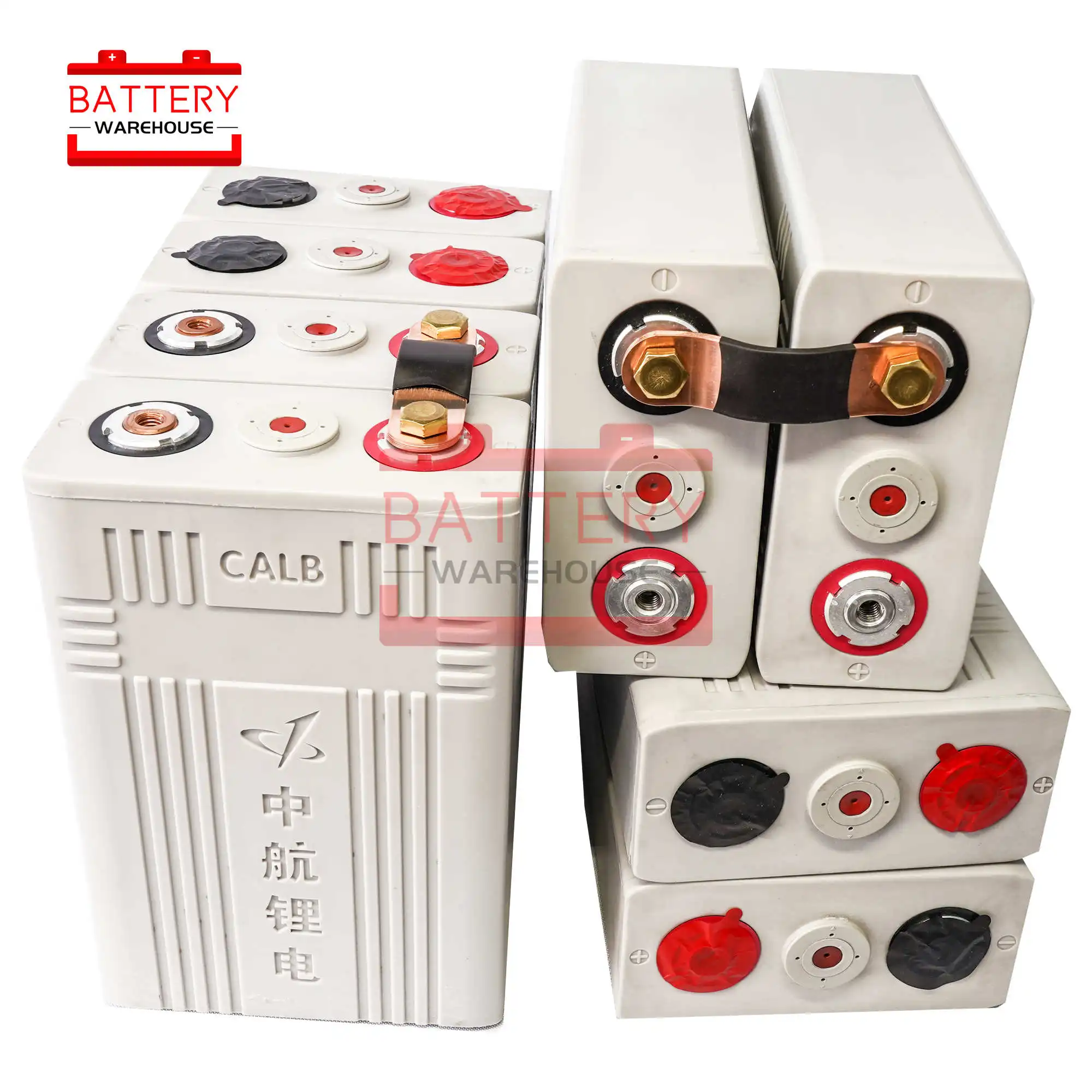 16 шт 3,2 v 100ah перезаряжаемые LIFEPO4 батареи CA100 пластиковые 12v400AH 24V200AH 48V100AH для солнечных батарей RV пакет электромобиль