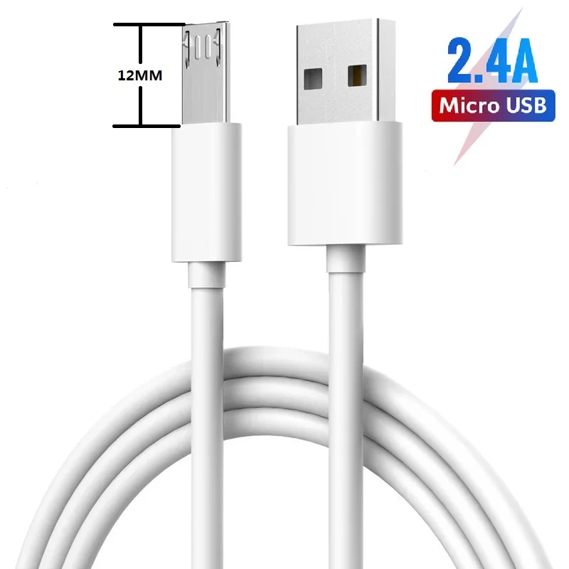 12 мм Длинный разъем Кабель зарядного устройства микро-usb для Oukitel K10000 Pro C8 K3 U20 Plus