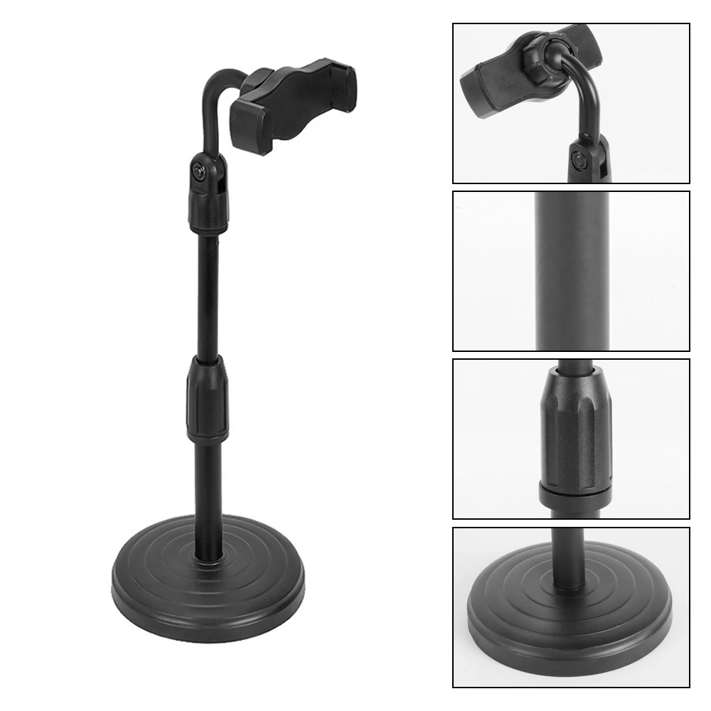 Настольная подставка для смартфона 26 38 см регулируемая высота с держателями