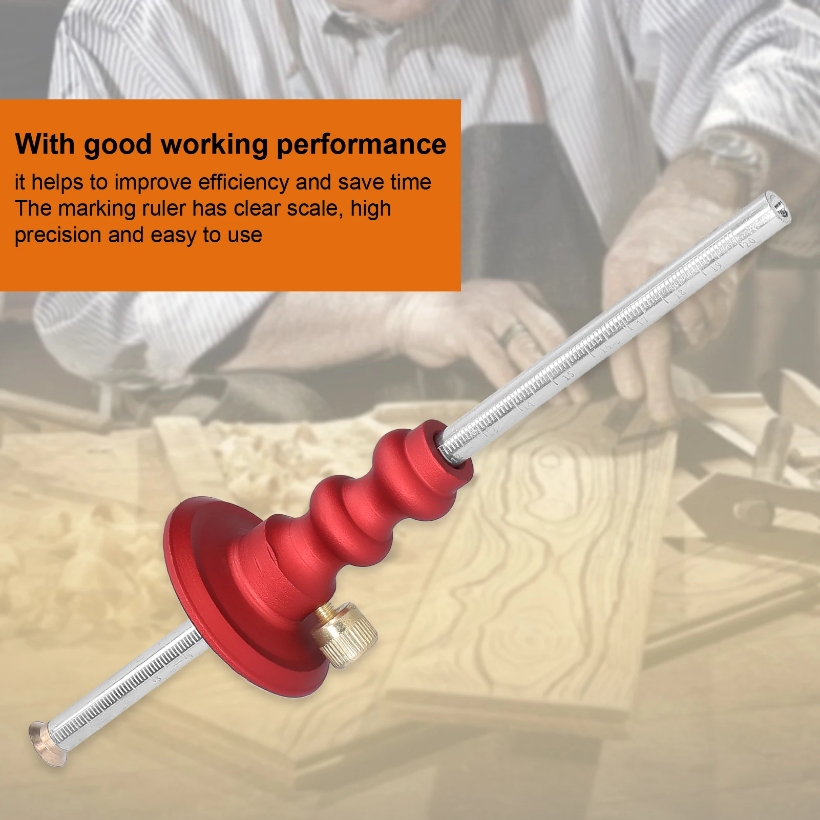 

Линейка для деревообработки, 0-200 мм