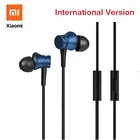 Новинка 2019, оригинальные наушники Xiaomi Mi Piston, наушники-вкладыши с микрофоном, управление проводом, для телефона, наушники xiaomi samsung, гарнитура