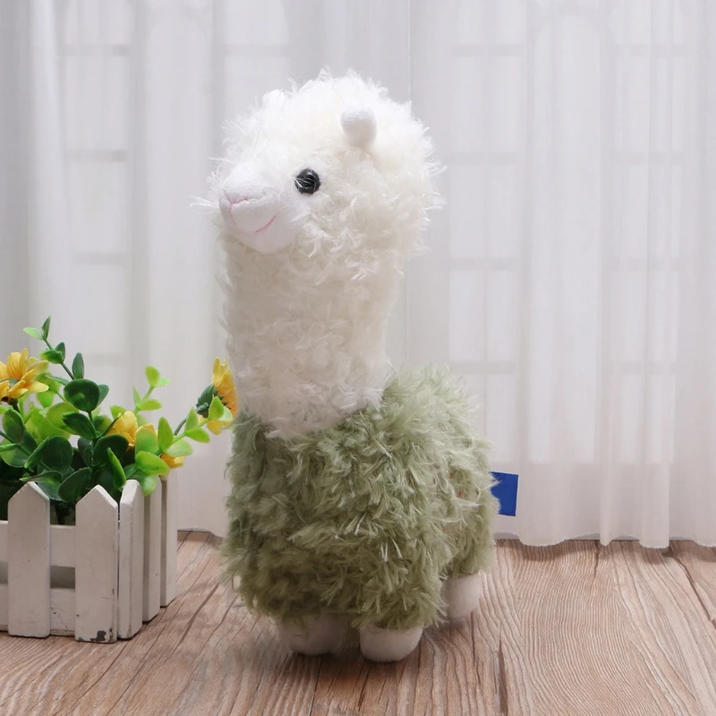 

Q0KF Alpaca Soft Plush Alpaca Doll Toy Stuffed Animal Bolster Valentine's Day Gift