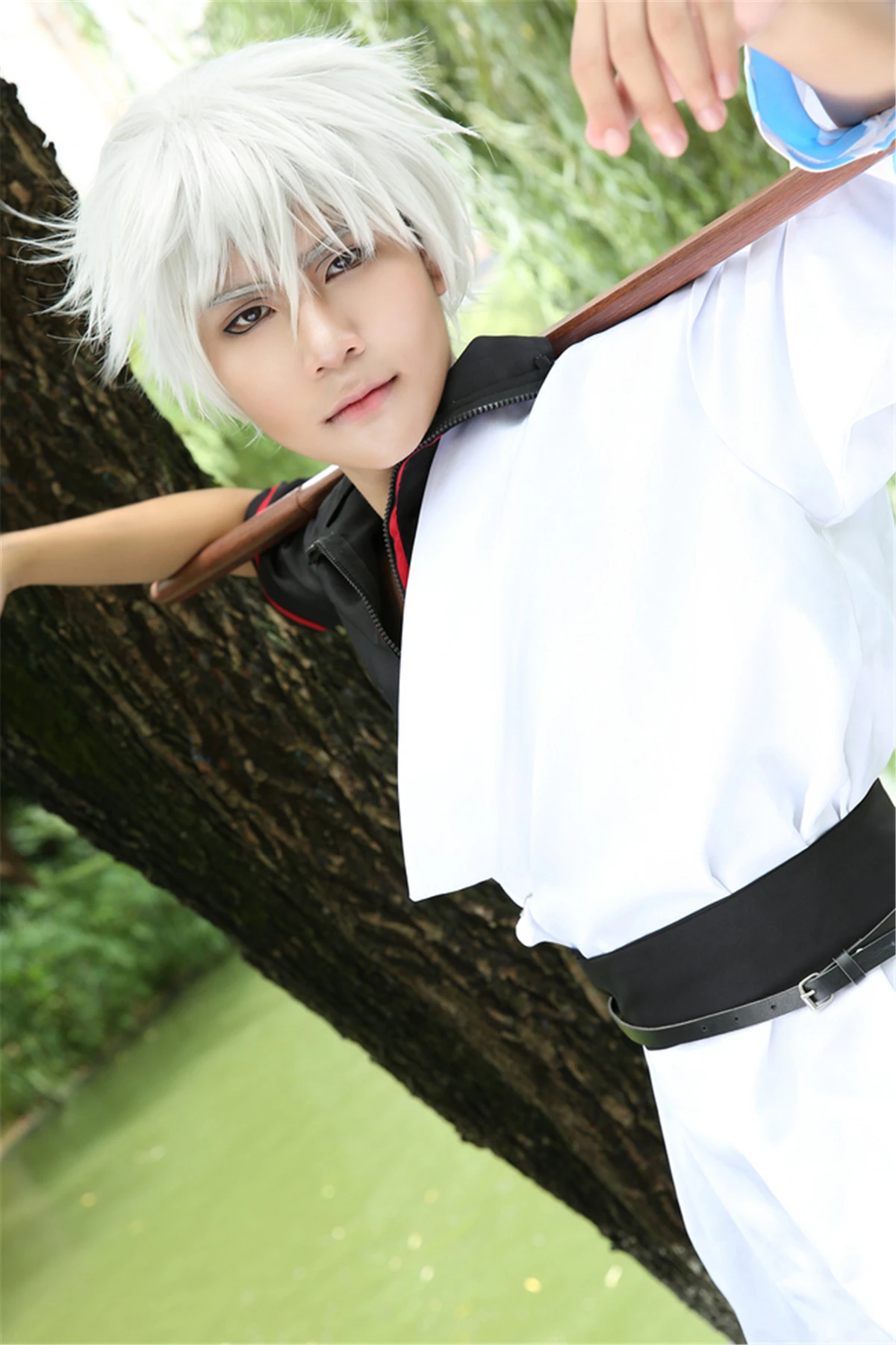 Аниме Hunter X Killua Zoldyck парики для волос короткие волосы Cos японский косплей мужские