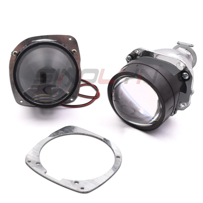 Биксеноновый HID проектор полный комплект для Audi A4 B6 8E 01-04 Галогенные ксеноновые фары линзы 2,5 WST 8,0 линзы автомобильные аксессуары для модернизации