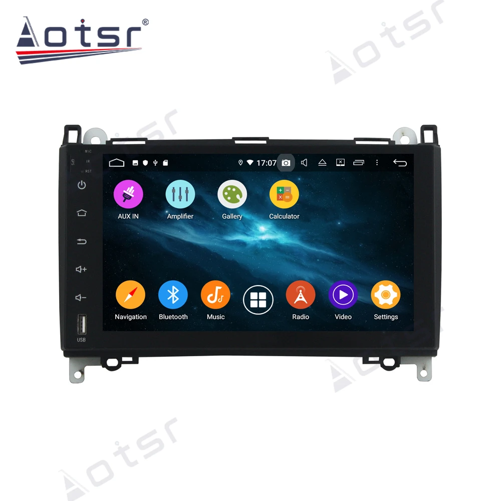 Aotsr Android 10 0 4 + 64 ГБ Автомобильный Радио плеер GPS навигация автомобильный стерео