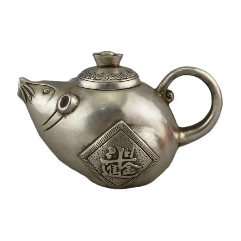 

White bronze collections, gifts, home decoration, tea sets, rat kettles.
