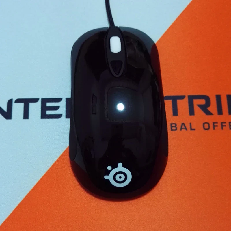 Kinzu v2 Black Оригинальная игровая мышь SteelSeries Kinzu V3/V2, USB Проводная оптическая мышь 2000 dpi Steelseries - Цвет: Kinzu v2 Black