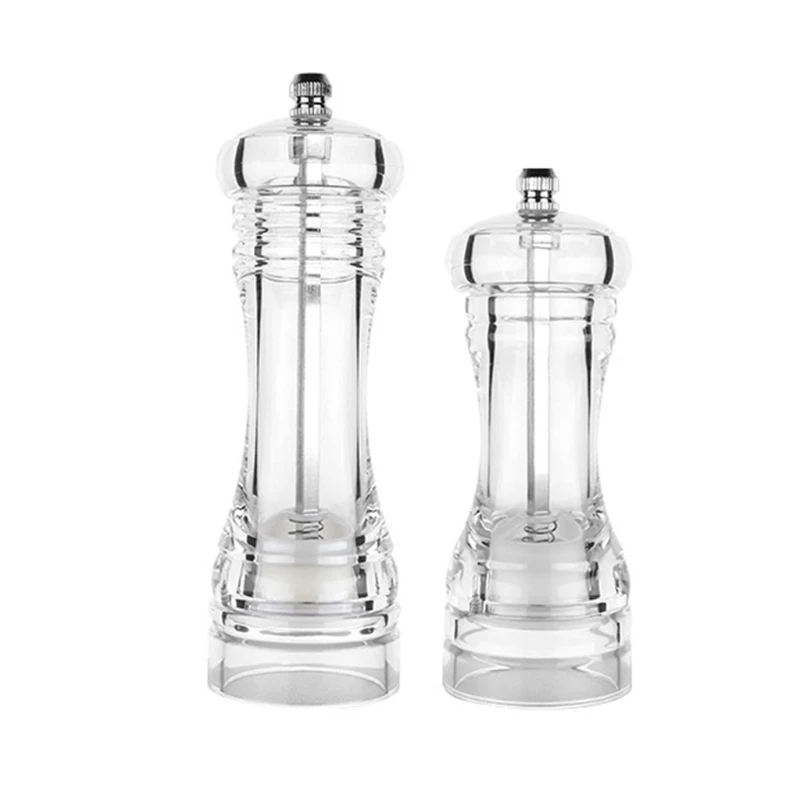 

P82E мельница для соли и перца прозрачная мельница для специй и перца с регулируемыми мельницами