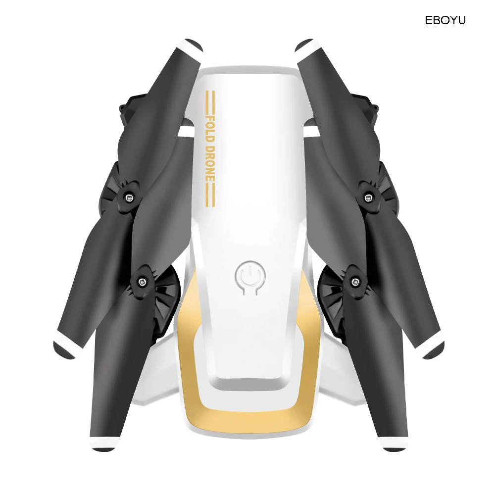 EBOYU обновленный LF609S 2,4 ГГц 4CH складной Радиоуправляемый Дрон 4K WiFi FPV камера высота удержания Безголовый режим один ключ возврат RC Квадрокоптер RTF