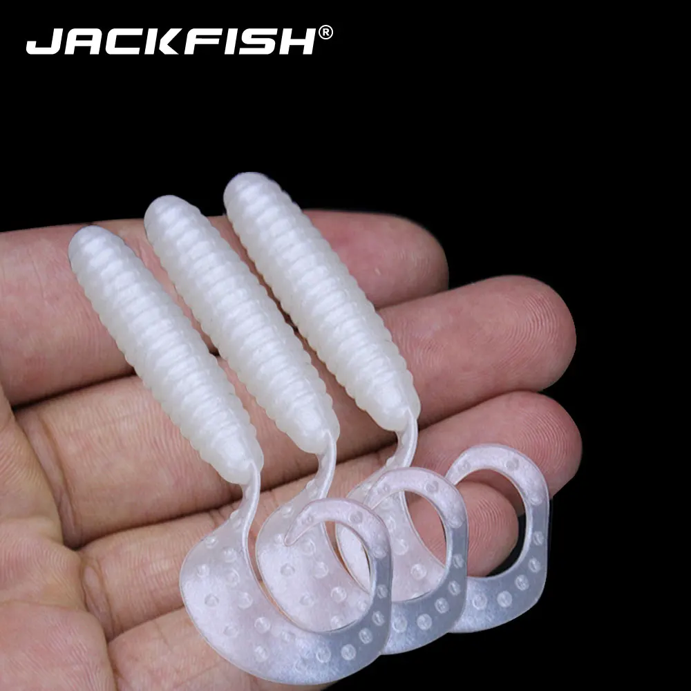 JACKFISH, 3 шт./лот, Мягкая приманка, Сатурн, червь, 2,4 г, 6,5 см, плавающие приманки, силиконовая Мягкая приманка для ловли карпа, искусственная Мягкая наживка для рыбалки