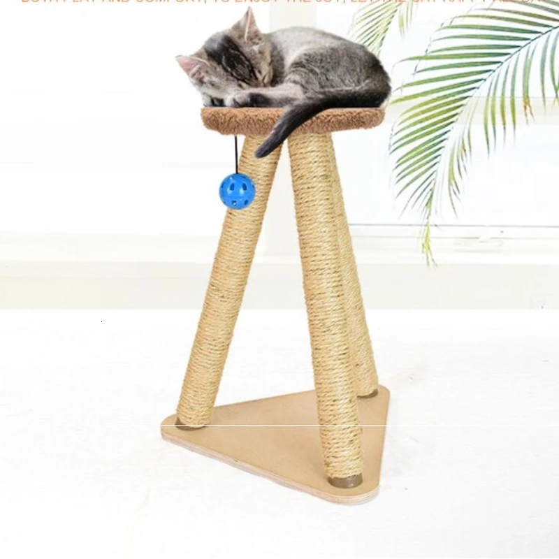 Кошачья Когтеточка для скалолазания дерево самостоятельной сборки кошачья