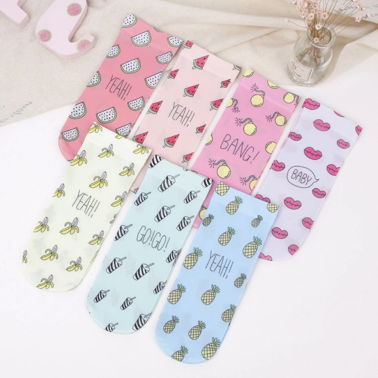 

Прямая поставка, шелковые бархатные носки для взрослых, Карта мира, Мраморная бомба, напитки, воздушный шар, клубника, арбуз, ананас, морожен...