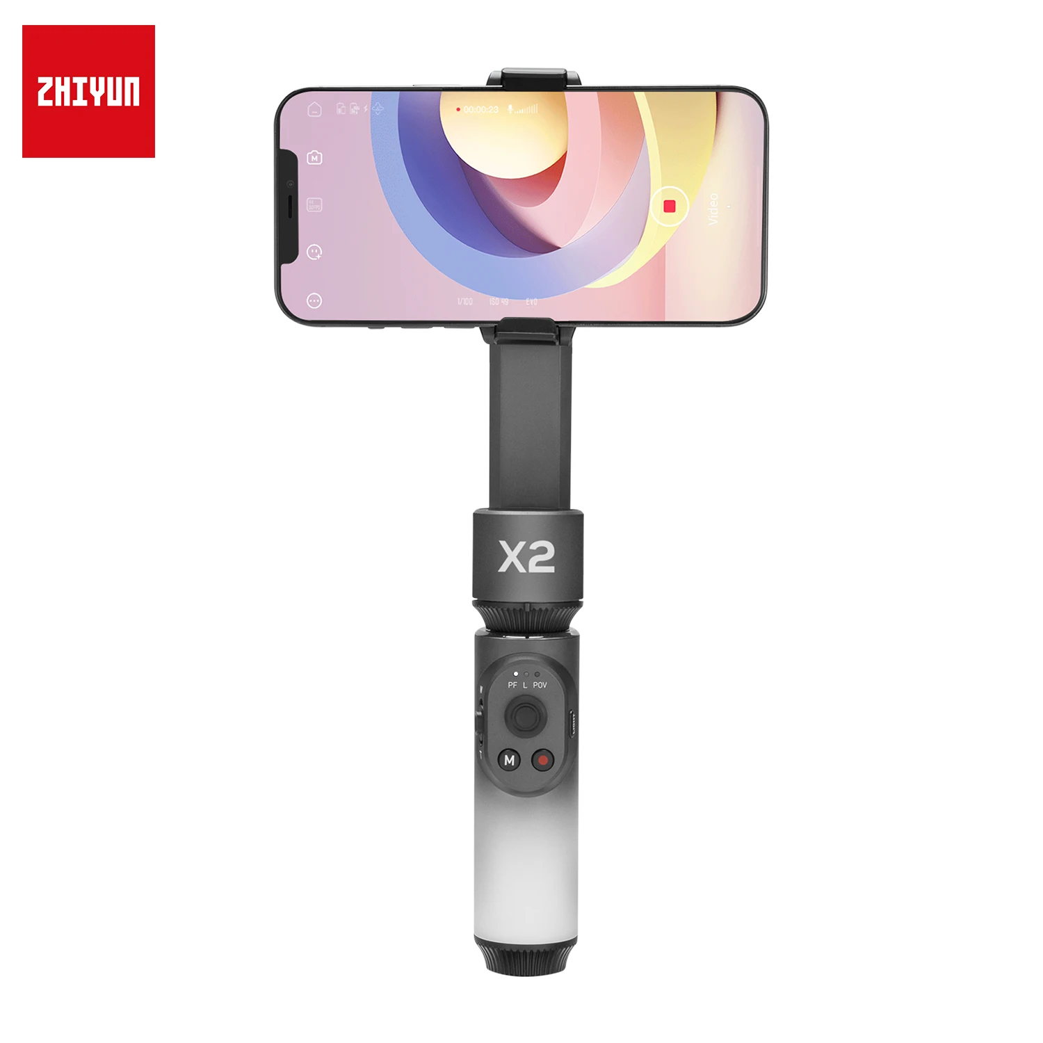 

ZHIYUN SMOOTH X2 карданный стабилизатор для телефона 2-осевой карданный стабилизатор для смартфона для iPhone 13 PRO черная селфи-палка