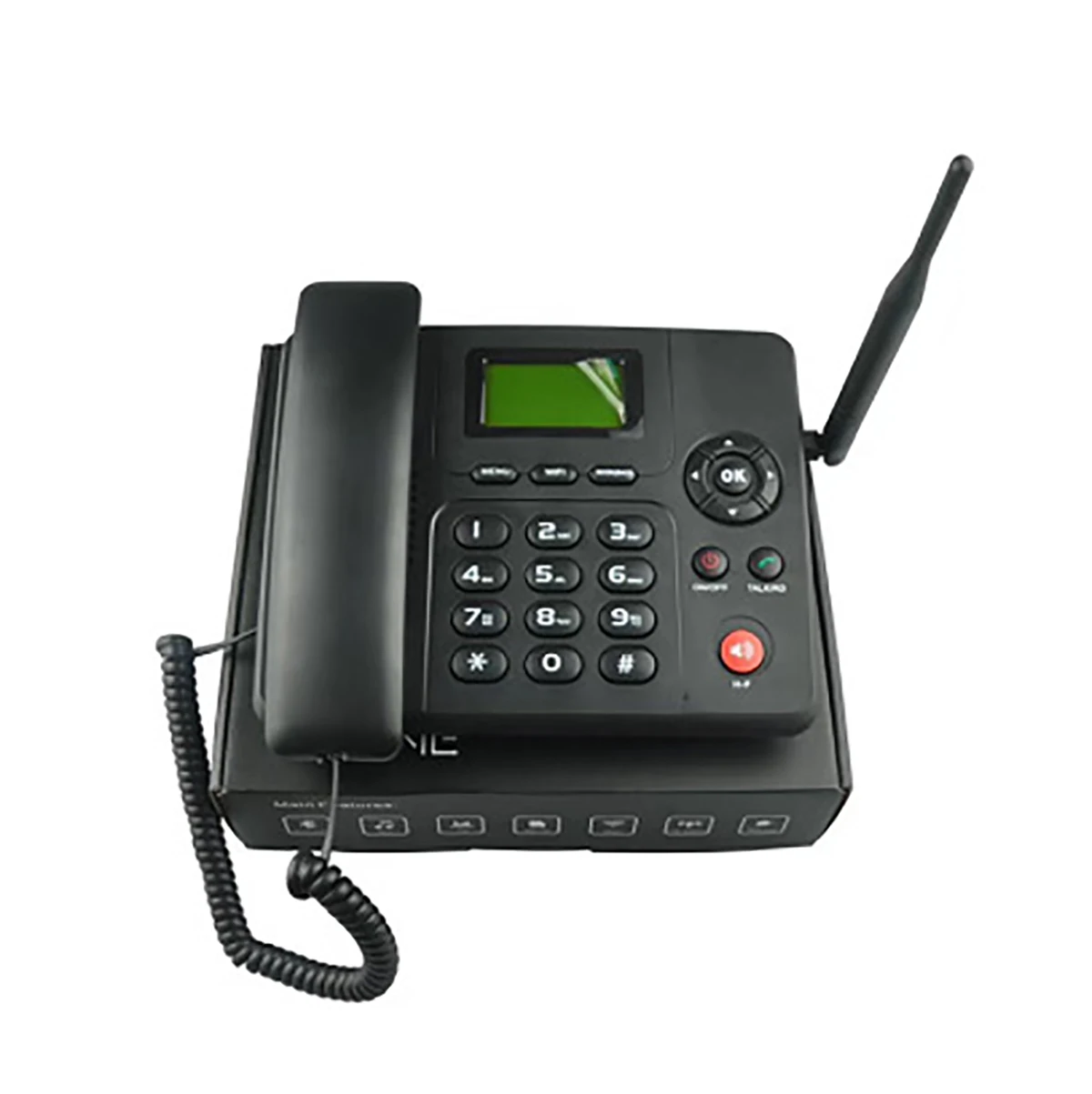 4G WIFI беспроводной стационарный телефон Настольный GSM SIM карта LCD для офиса дома