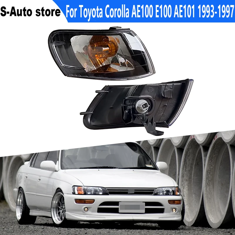 Указатель поворота для Toyota Corolla AE100 E100 AE101 1993-1997 автомобильная Передняя угловая