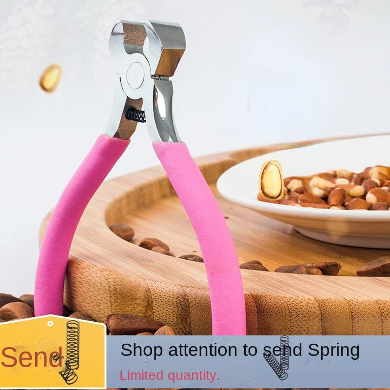 

Плоскогубцы для сосновых орехов, 1 шт., специальный инструмент, пилинг для цельного зерна, сосновые орехи, зажим для орехов, 11,5 мм, бытовой пил...