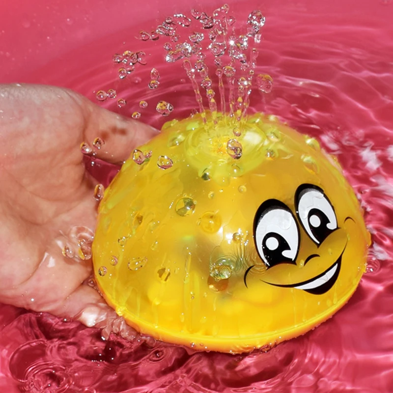 Bath toy 1 Игрушки для ванны спрей свет воды вращается с душевой бассейн игрушки для малышей плавание вечерние ванная комната светодиодные игрушки для детей подарок - Цвет: Bath toy 1