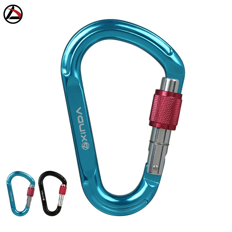 

Профессиональный безопасный карабин для скалолазания 25KN высокопрочный карабин из алюминиевого сплава для кемпинга Уличное оборудование