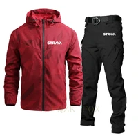 mens jacket sets windproof outdoor cycling bicycle clothing mountain bike suit waterproof mtb mens windbreaker pants suit