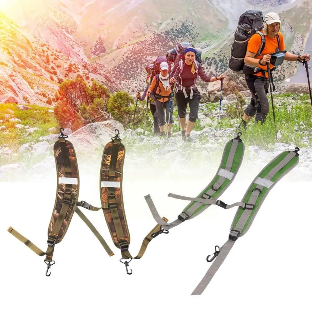 

Outdoor Camouflage Waterproof Backpack Replacement Color Strap Strap Shoulder Decompression Bag 2 Hiking Shoulder Comfortab W8j7
