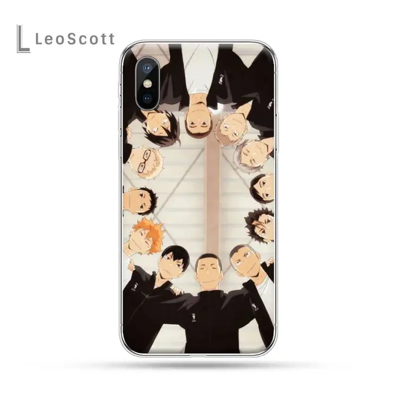 

haikyuu Volleyball Boy Anime Japan Phone Case For iphone 12 5 5s 5c se 6 6s 7 8 plus x xs xr 11 pro max mini
