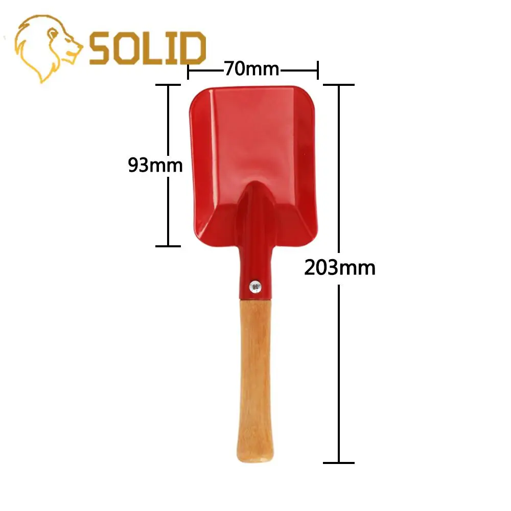 Бесплатная сумка мини садовый ручной инструмент с деревянной ручкой лопатка для