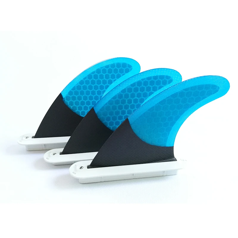 Новинка 2020 синяя сотовая половинная углеродная доска для серфинга Tri fins Future Surf