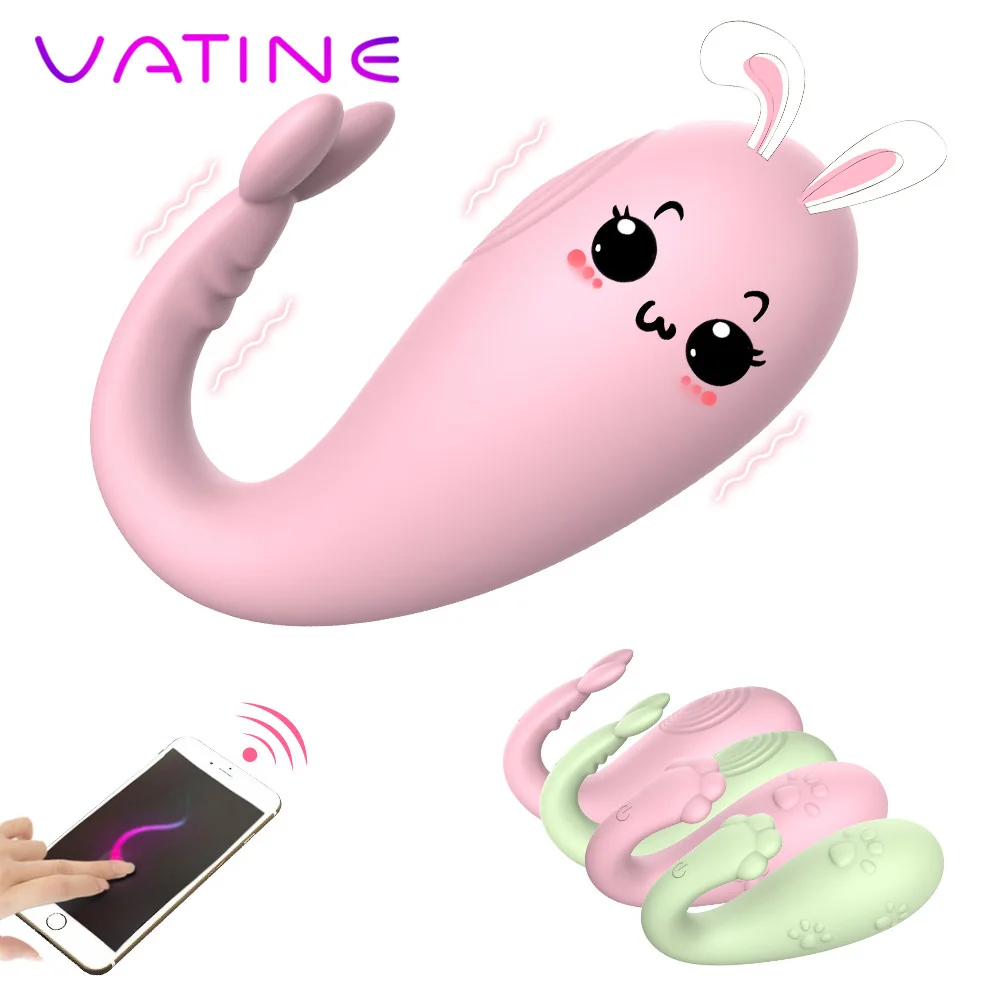 VATINE вибратор 8 частоты Φ G spot массажное приложение Bluetooth беспроводной пульт