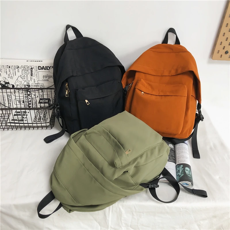 

Нейлоновый женский рюкзак 2021, вместительная модная сумка на плечо, дорожная школьная сумка для девочек-подростков, школьные ранцы
