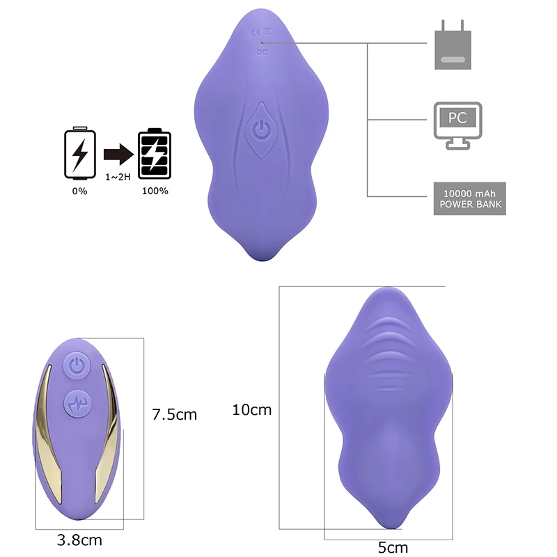 Vibrador De Vaginacon Control Remoto Inalámbrico Masajeador Femenino Para Adultos Huevos Amor vibrador Masturbador | Красота и