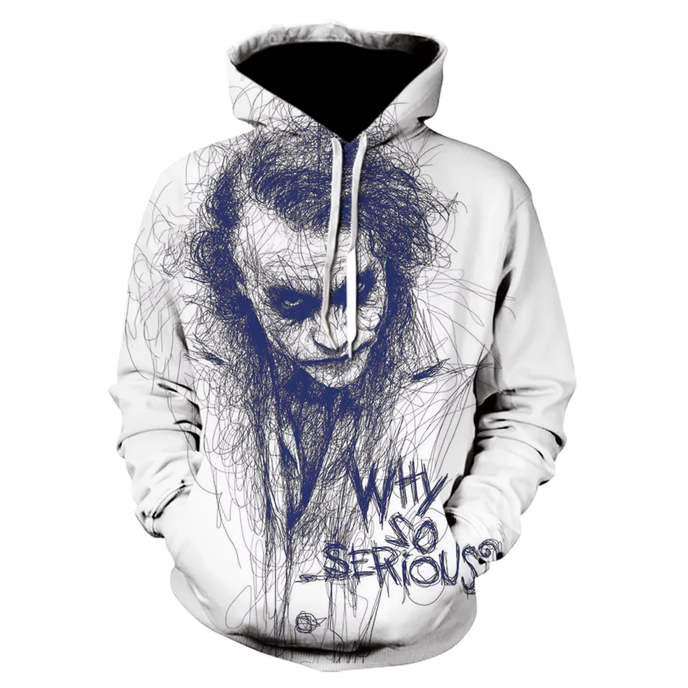 

Novelty clown 3d hoodie Men Joker Poker men hoodies sweatshirts Funny sweatshirt Hip Hop Mens Clothes hoodies men 2020 Tops