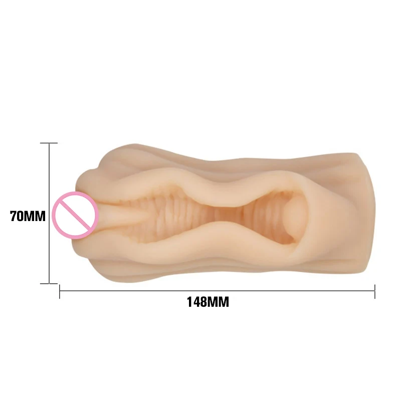 Эротическая секс-игрушка мужской мастурбатор двойной туннель 3D Реалистичная
