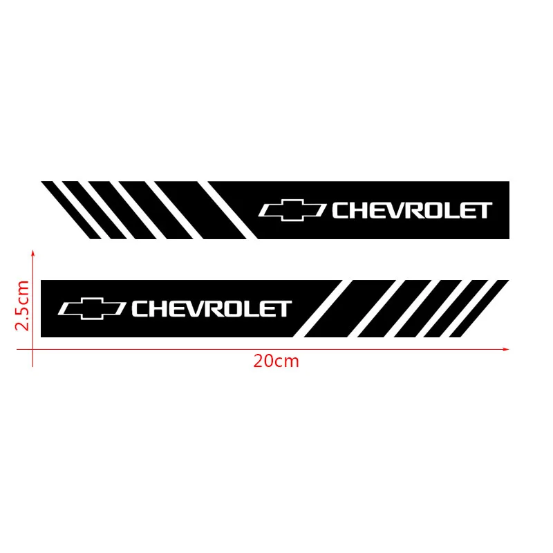 Наклейки для Chevrolet cruze captiva sail onix corsa aveo sonic spark Niva 2 шт. |
