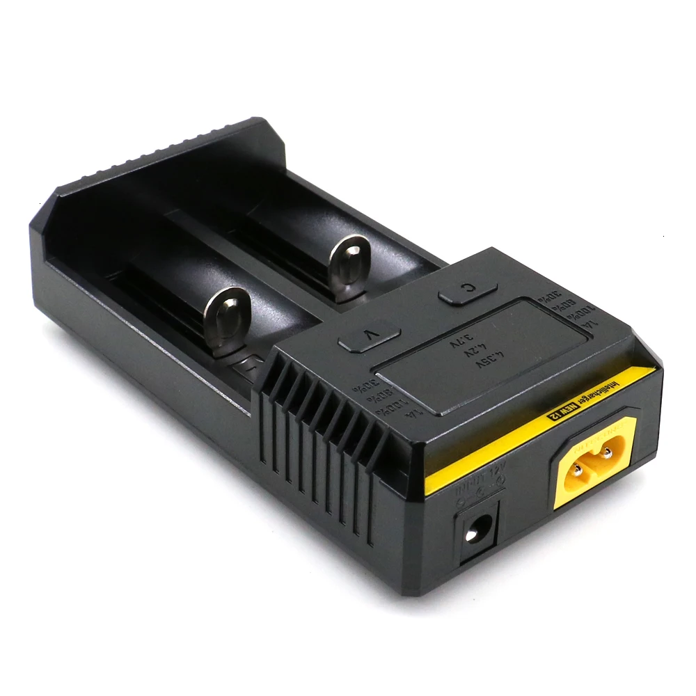 Бренд Nitecore Новый i2 Intelli зарядное устройство для 16340 CR123A 10440 AA 14500 18650 26650 22650 17670 |