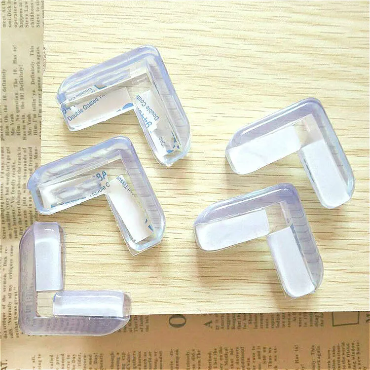 Protector de silicona de seguridad para beb&eacute;s, cubierta de protecci&oacute;n de borde de esquina de mesa, anticolisi&oacute;n, 10 piezas-1